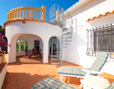 Escalera de la casa Villadom Spain