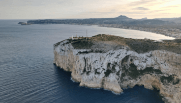 Espectaculares vistas a la costa de Xàbia