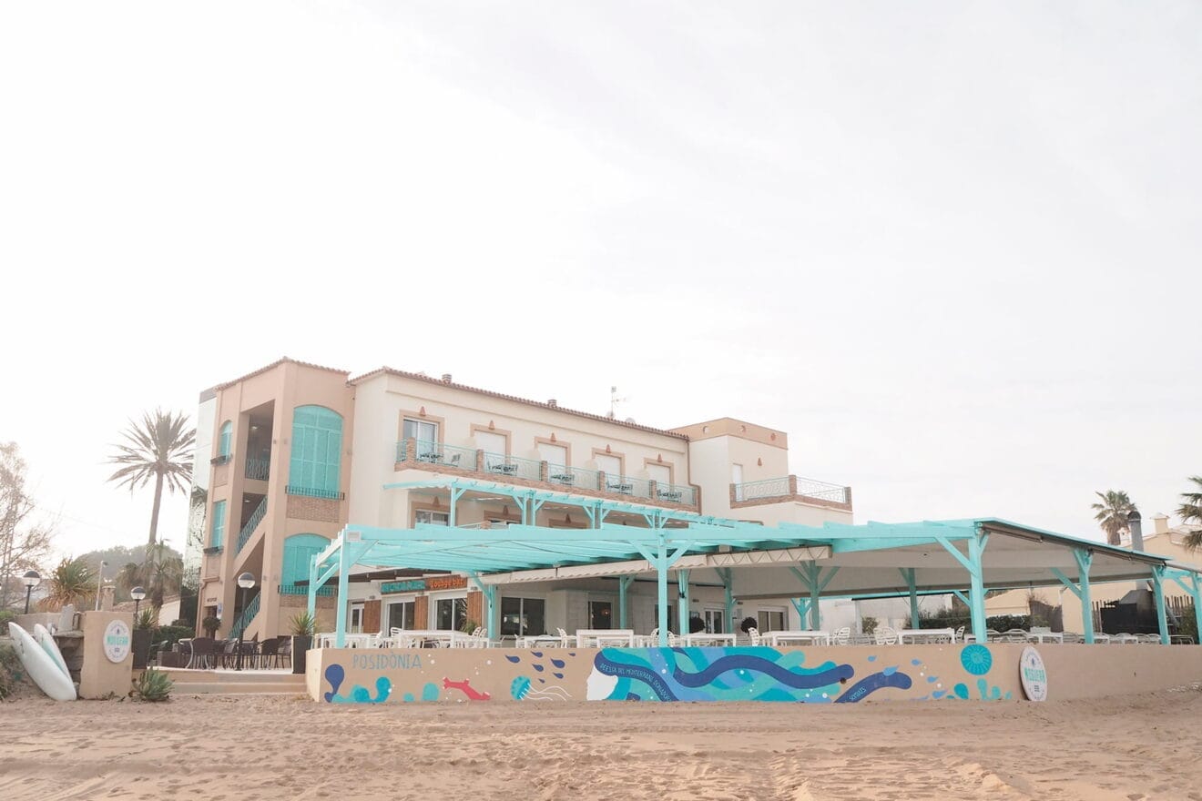 Exterior de Noguera Mar Hotel y de Restaurant Noguera en Dénia - Restaurant Noguera