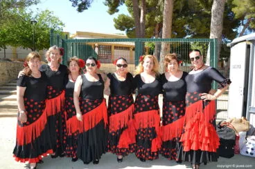 Grupo del curso de sevillanas