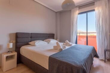 MMC Property Services dormitorio apartamento vacacional