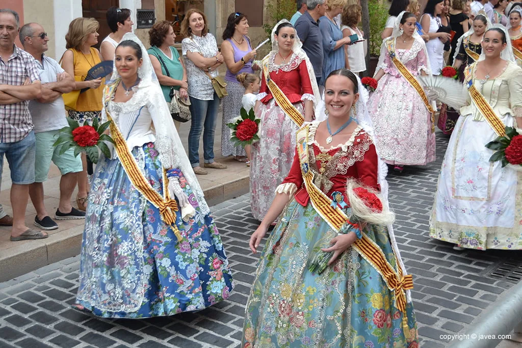 Ofrenda de flores Fogueres Sant Joan 2017