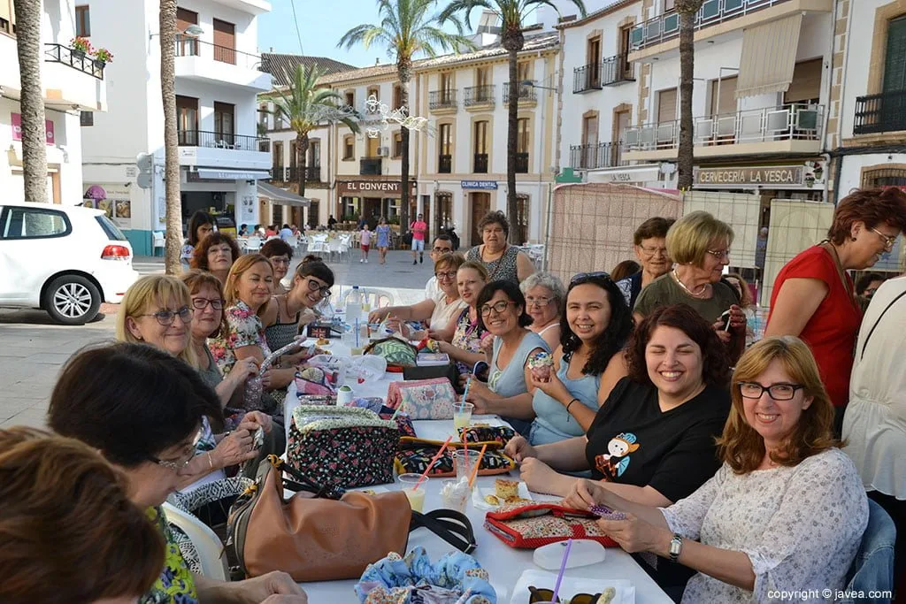 Participantes en el encuentro de Patchwork