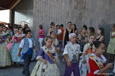 Pasacalle de visita a los sectores Fogueres 2017