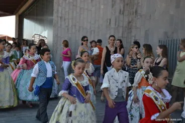 Pasacalle de visita a los sectores Fogueres 2017