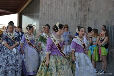 Pasacalle de visita a los sectores Fogueres 2017
