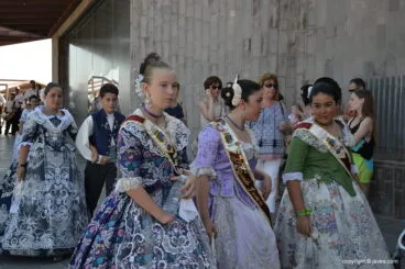 Pasacalle de visita a los sectores Fogueres 2017