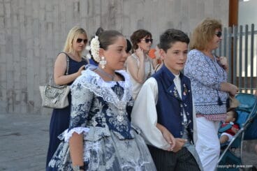 Pasacalle de visita a los sectores Fogueres 2017