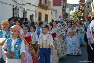 Pasacalle de visita a los sectores Fogueres 2017