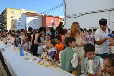 Pasacalle de visita a los sectores Fogueres 2017