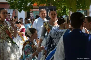 Pasacalle visita de calles engalanadas