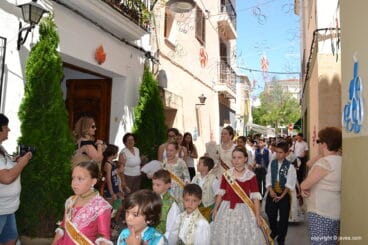 Pasacalle visita de calles engalanadas