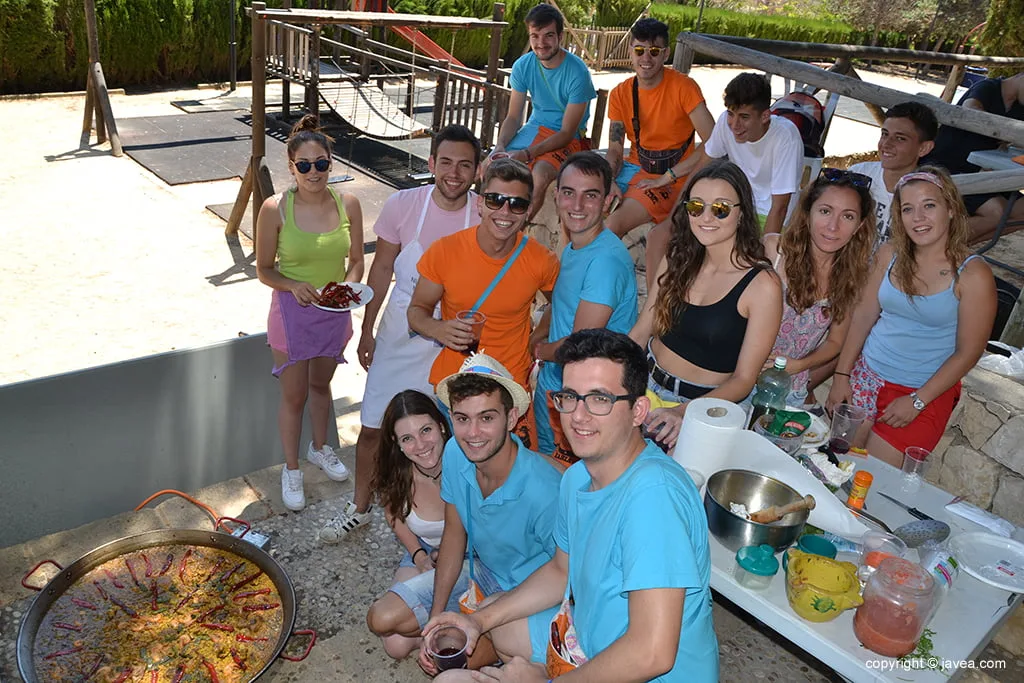 Penya ganadora del concurso de paellas de Fogueres