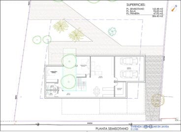 Planta semisotano Atina Inmobiliaria