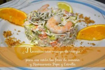 Platos Restaurante Pepe y Estrella