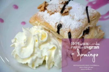 Postre Restaurante Pepe y Estrella