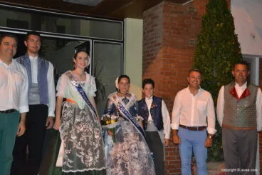 Serenata de la Tuna de Xàbia a reinas, damas y presidentes