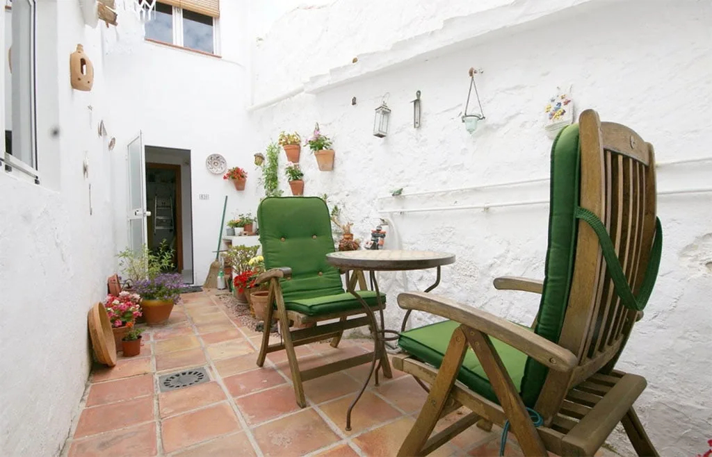 Terraza de la casa Vicens Ash Properties