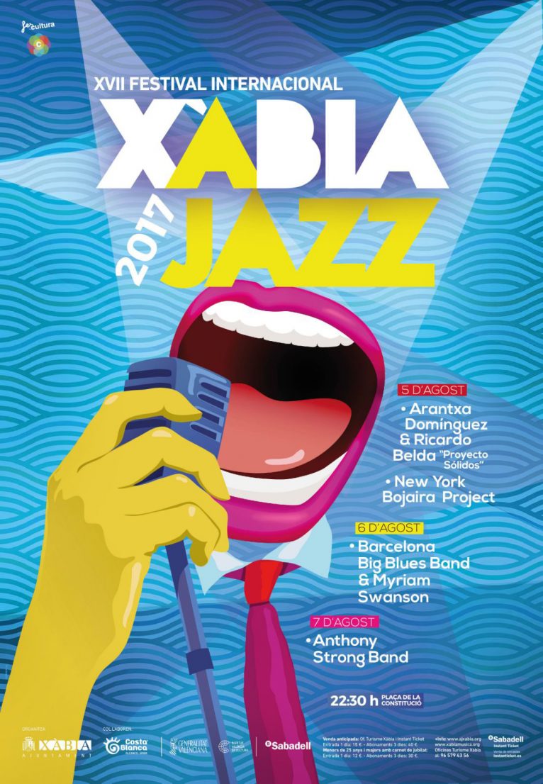 Cartel del Festival Xàbia Jazz