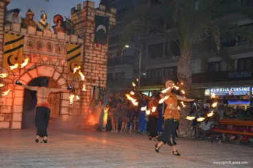 Embajada y Reconquista del castillo del bando cristiano 2017