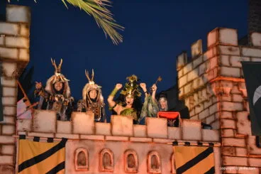 Embajada y Reconquista del castillo del bando cristiano 2017
