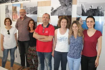 En la inauguración de la exposición