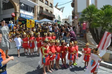 Los niños disfrutaron con la entraeta infantil