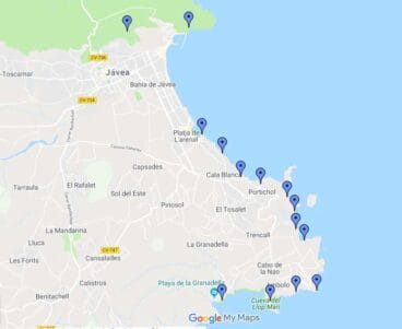 Miradores de Xàbia