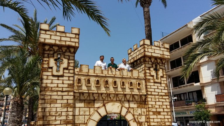 Nuevo castillo de las fiestas de Moros y Cristianos de Xàbia