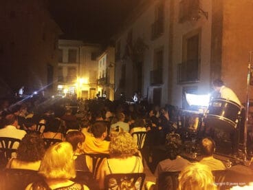 Numeroso público en el concierto de clausura del Festival de Percusión