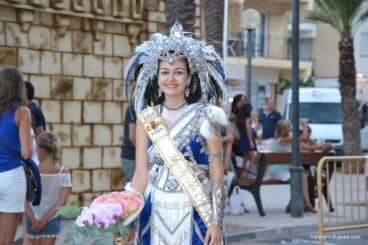 Ofrenda de flores de las fiestas de Moros y Cristianos 2017