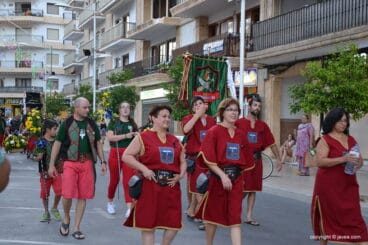 Ofrenda de flores de las fiestas de Moros y Cristianos 2017