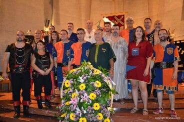 Ofrenda de flores de las fiestas de Moros y Cristianos 2017