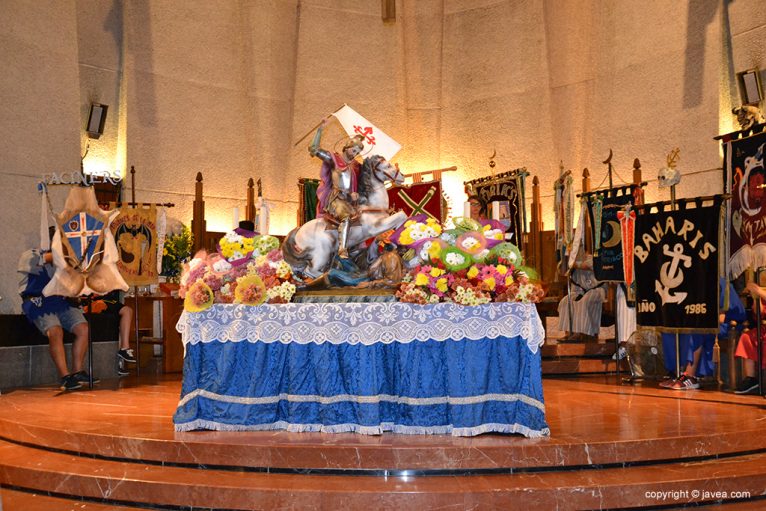 Ofrenda de flores de las fiestas de Moros y Cristianos 2017