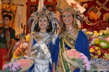 Ofrenda de flores de las fiestas de Moros y Cristianos 2017