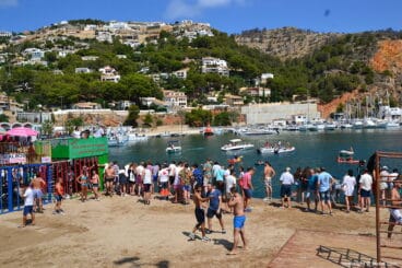 Bous a la mar fiestas del loreto xàbia