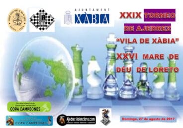 Cartel Torneo Ajedrez Mare de Déu de Loreto 2017
