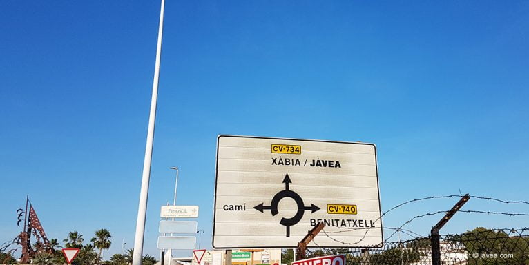 Entrada de Jávea-Xàbia