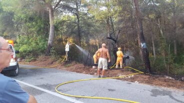 Incendio portitxol