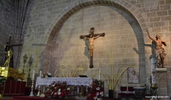 Interior de la Iglesia de San Bartolomé