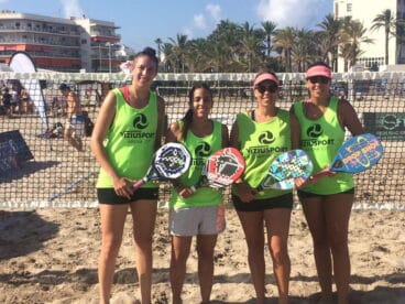 Jugadoras de Elche en Xàbia