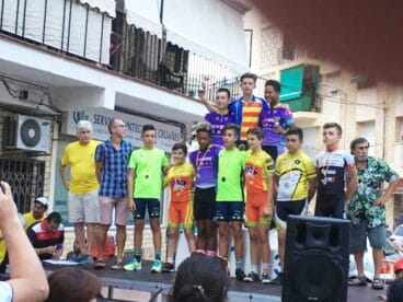 Los triunfadores de la prueba celebrada en Xábia