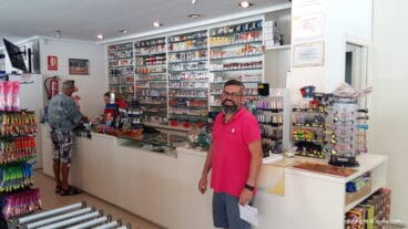 Propietario de la venta de lotería