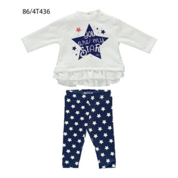 Pullover leggin stars Pequemimos