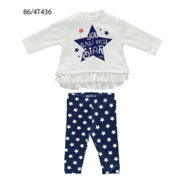 Pullover leggin stars Pequemimos
