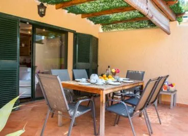 Terraza privada del apartamento Aguila Rent a Villa
