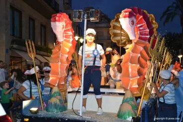 Desfile de Carrozas fiestas del Loreto