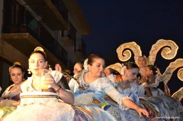 Desfile de Carrozas fiestas del Loreto