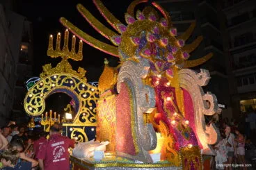 Desfile de Carrozas fiestas del Loreto