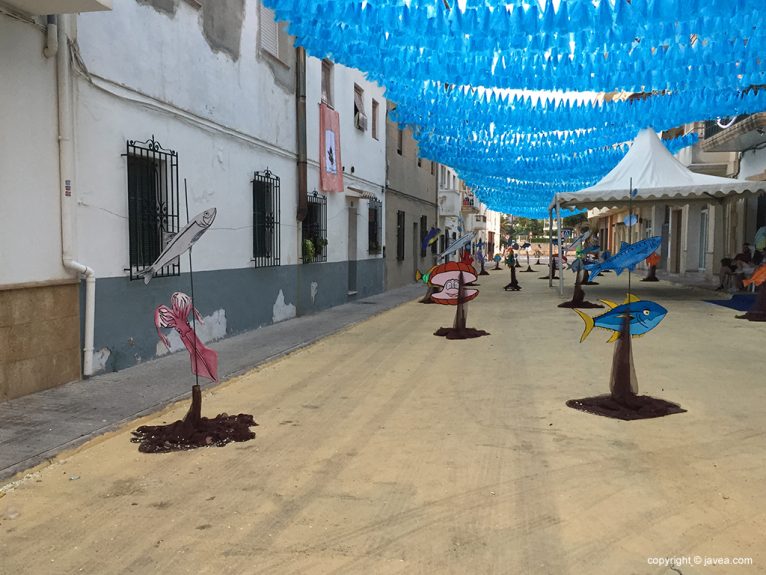 Calle Virgen del Loreto, 'El mar'